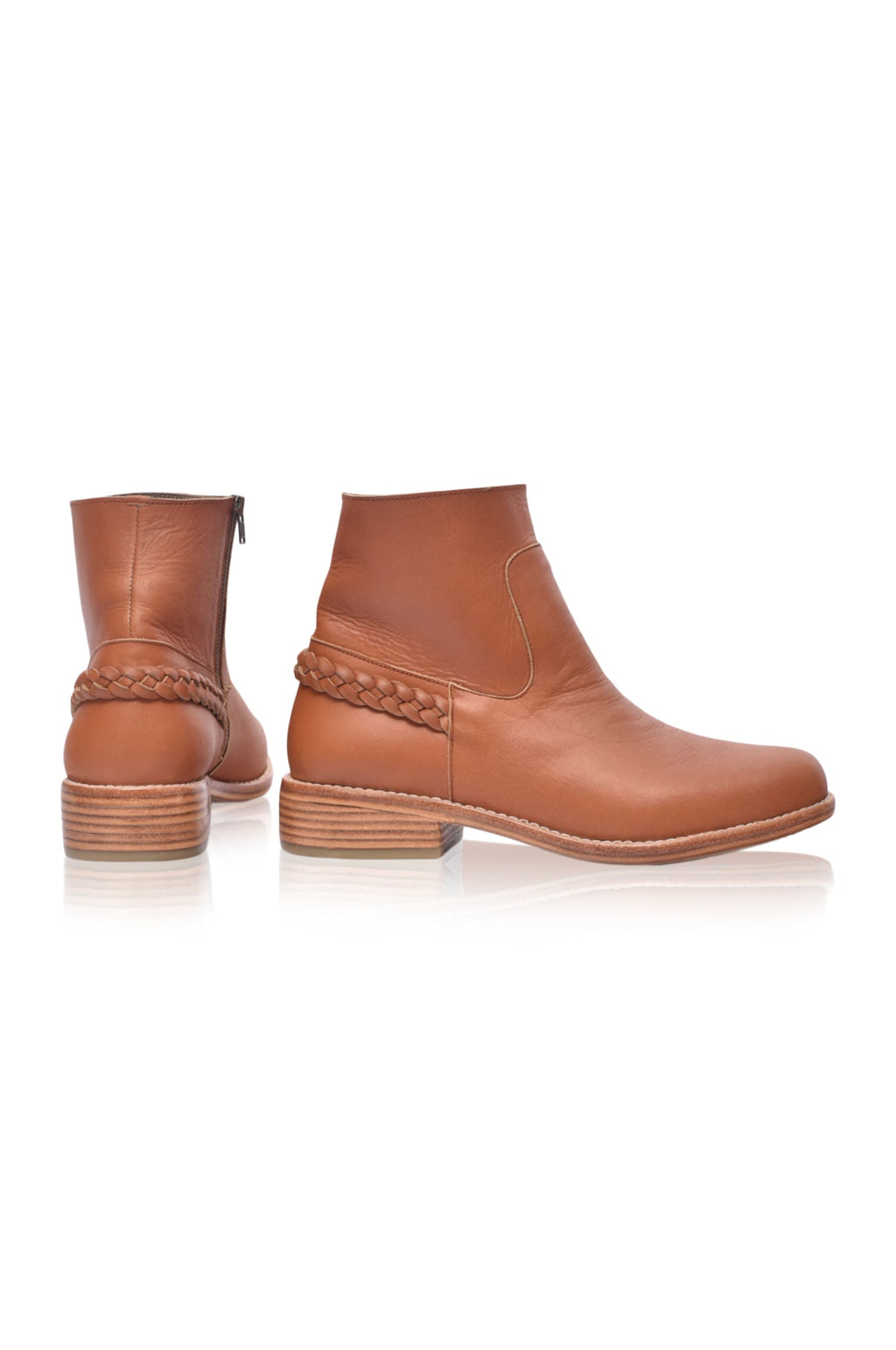 Alexa Chelsea Ankle Leather Boots
