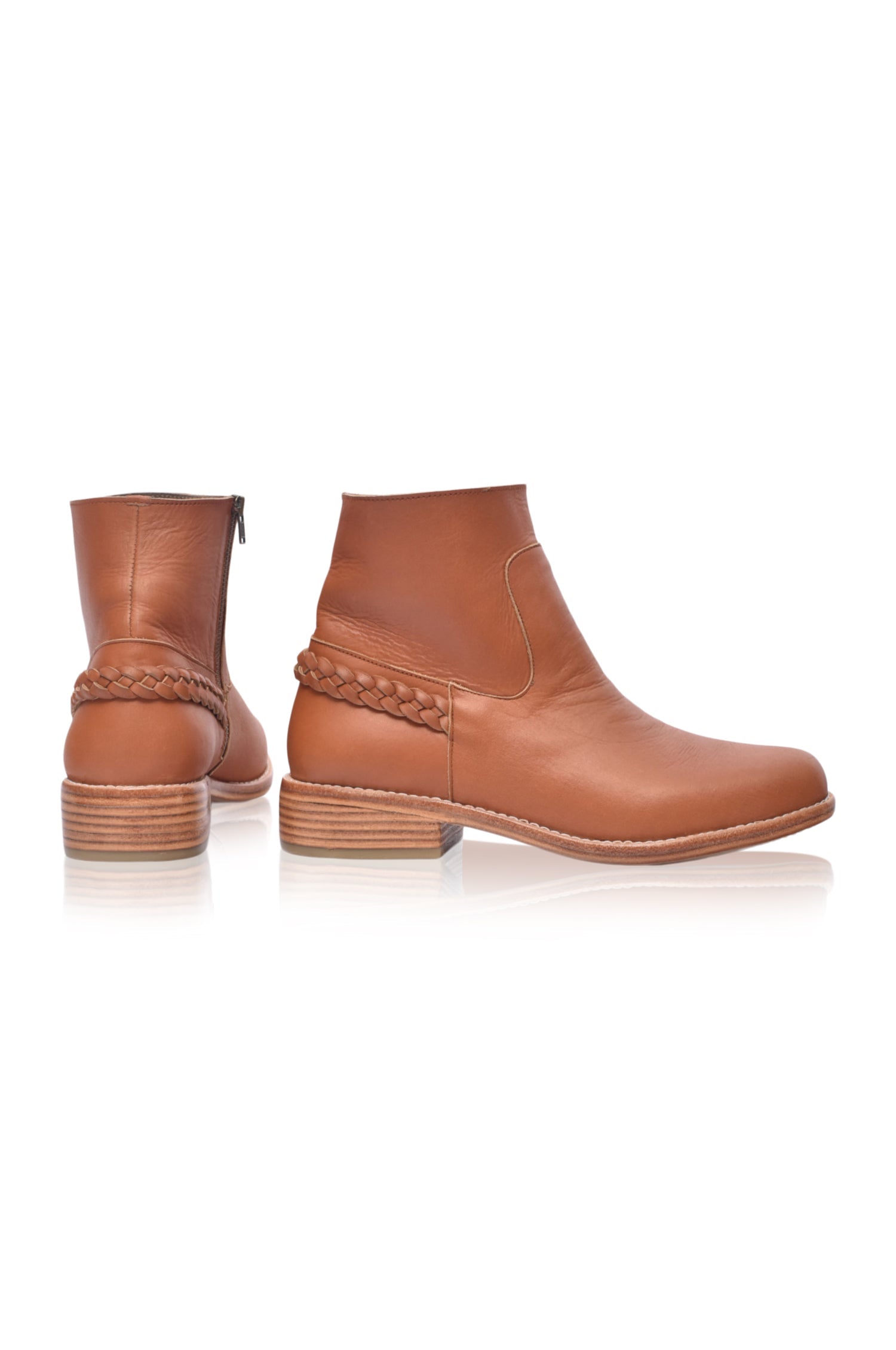 Alexa Chelsea Ankle Leather Boots
