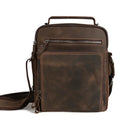 Vintage Genuine Leather Men's Small Shoulder Bag