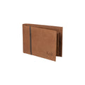 K12203UB | Men's wallet in genuine full-grain leather, Naked. Leather color. RFID protection. Size when closed: 12.5 x 9.5 x 2 cm. Packaging: gift box bottom/cover