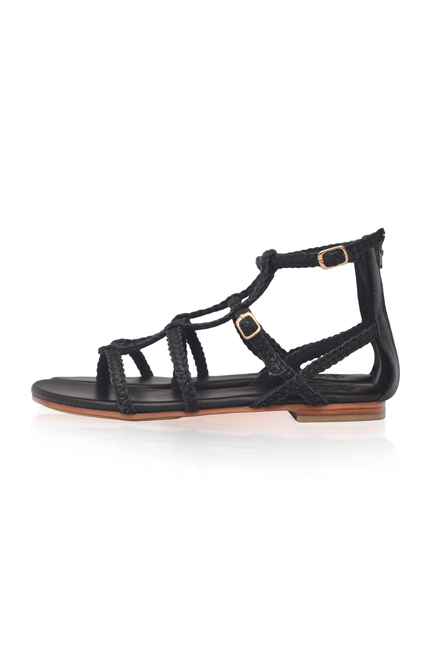 Luce Gladiator Leather Sandals