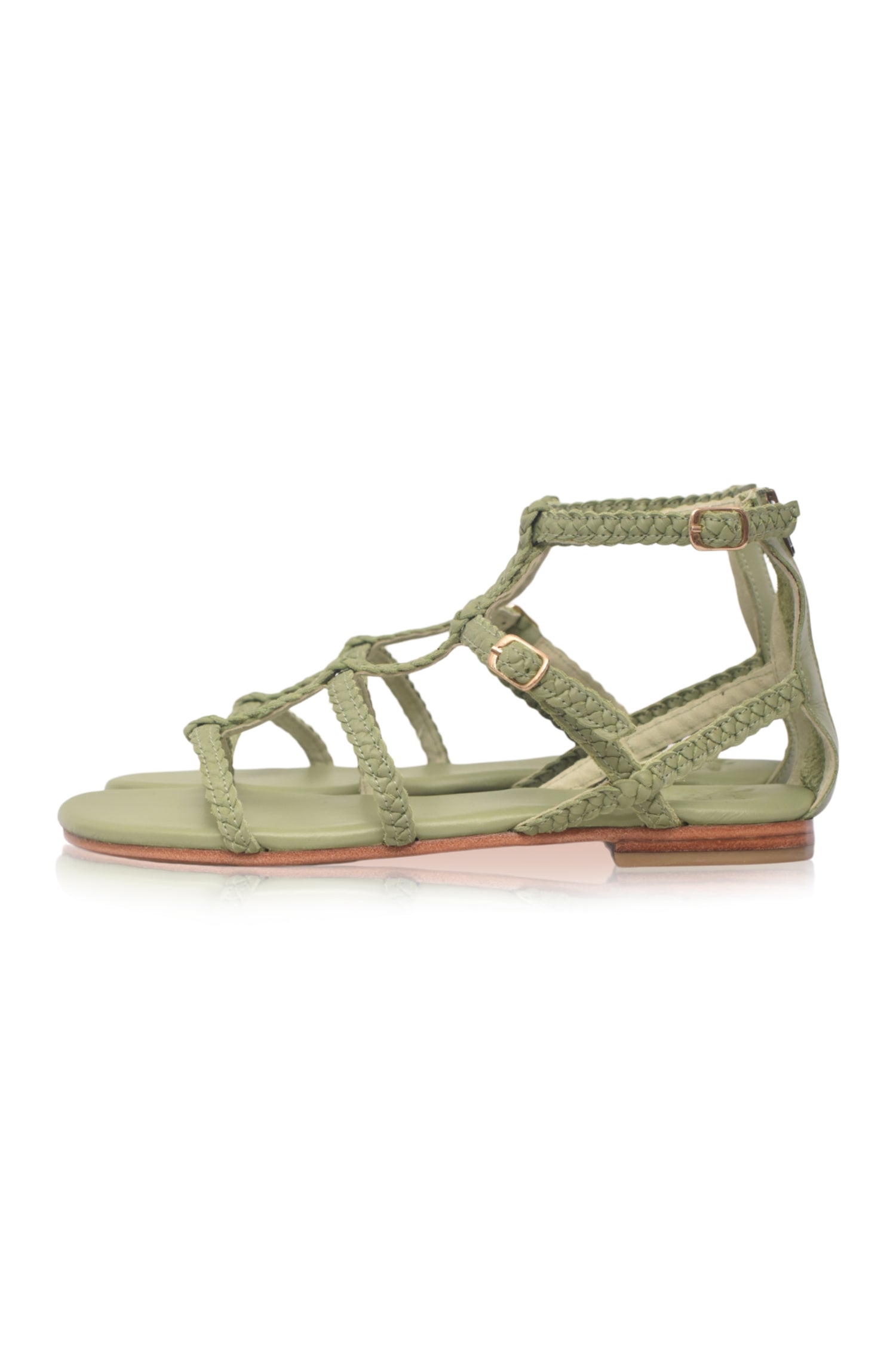 Luce Gladiator Leather Sandals