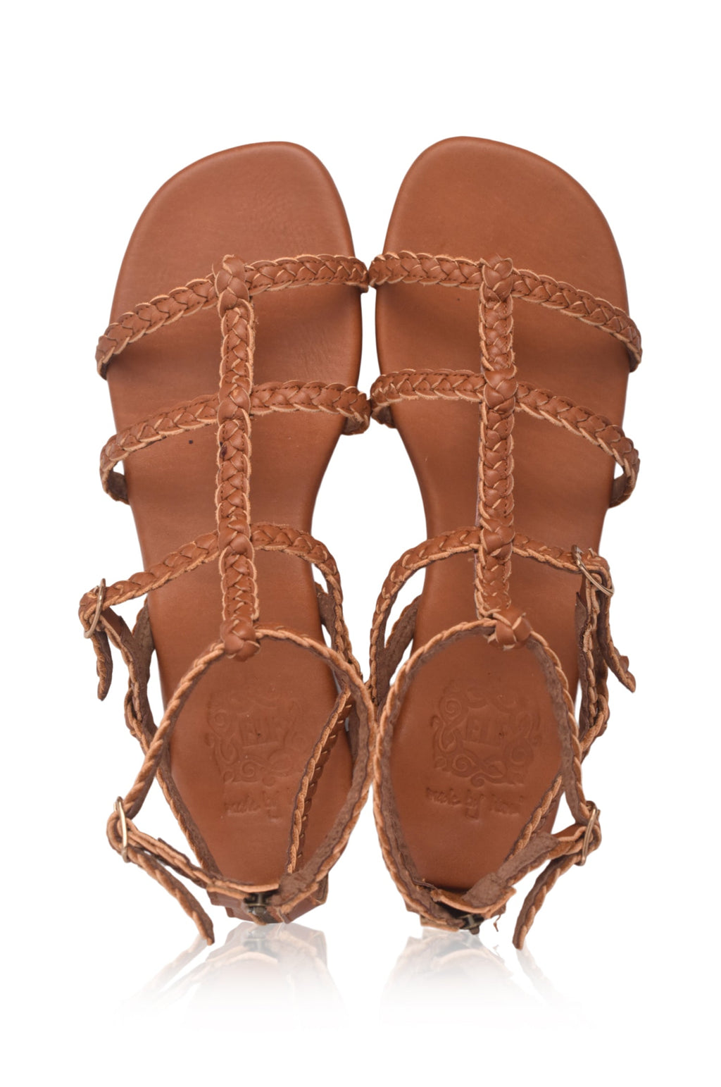 Luce Gladiator Leather Sandals