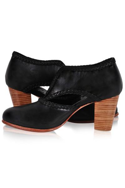 Spirit Walker Leather Heel Booties
