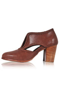 Spirit Walker Leather Heel Booties