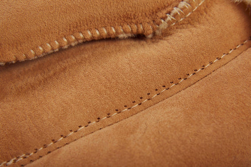 Adult Natural Sheepskin Gloves - Beige - NaimLeather