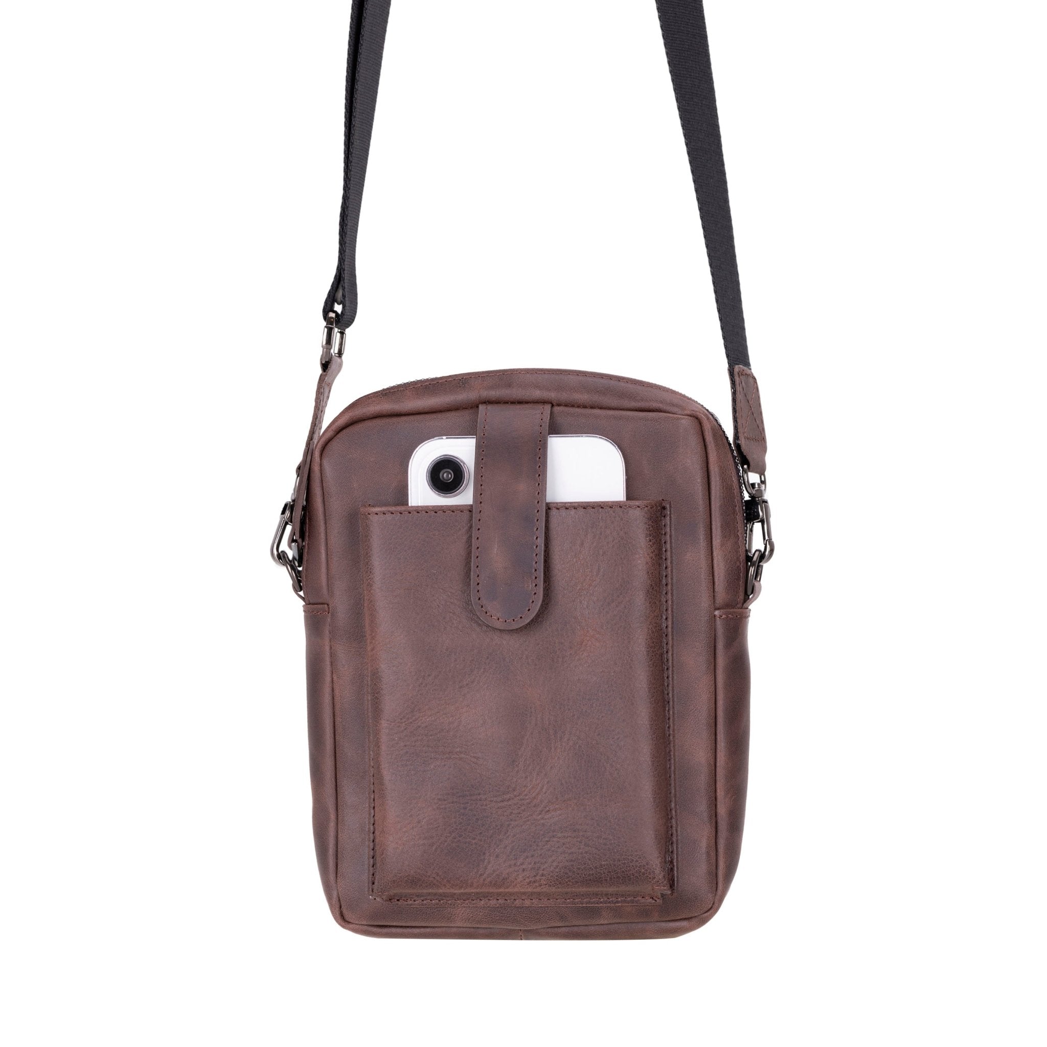 Ajo Leather Crossbody Bag – Genuine Leather Purse - NaimLeather