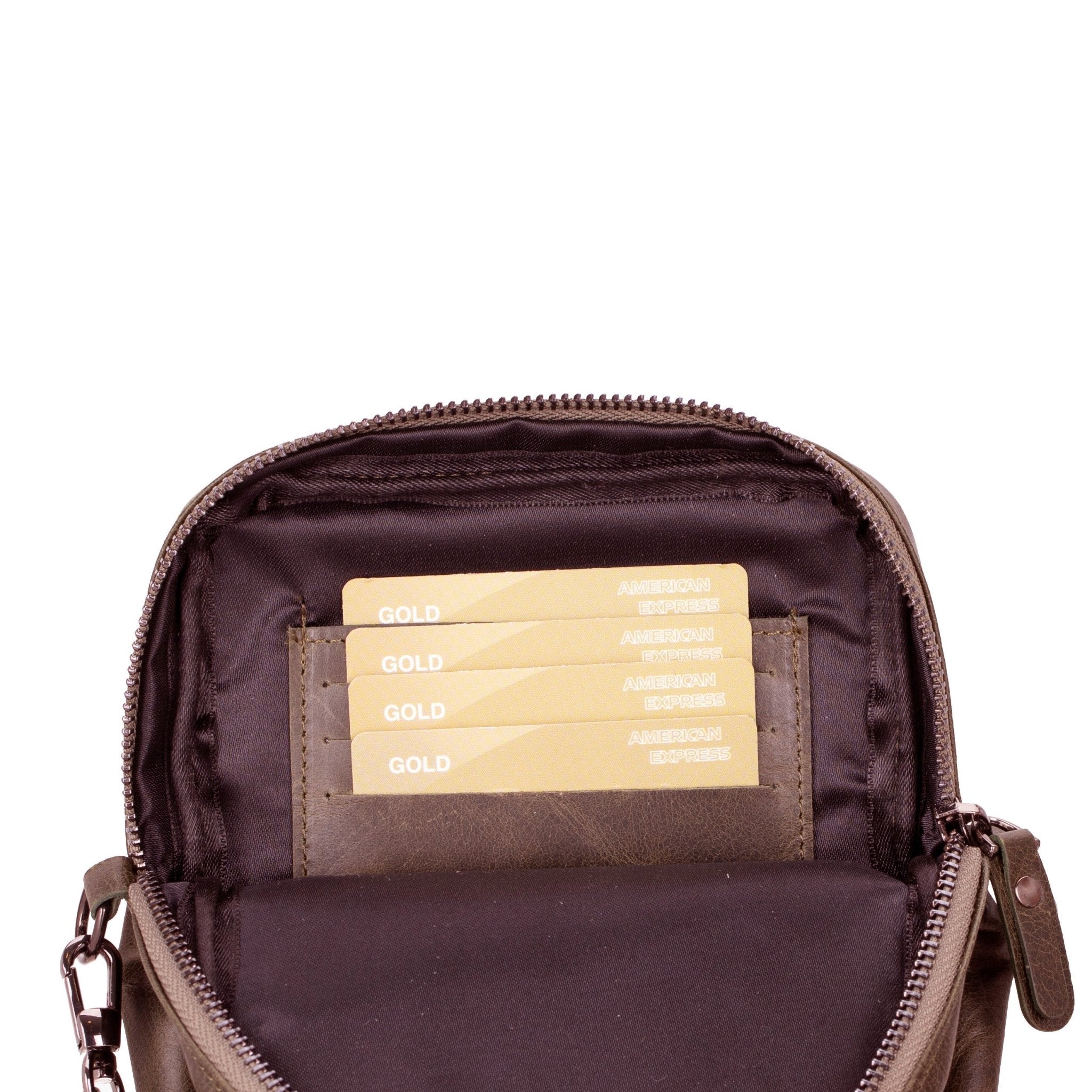 Ajo Leather Crossbody Bag – Genuine Leather Purse - NaimLeather