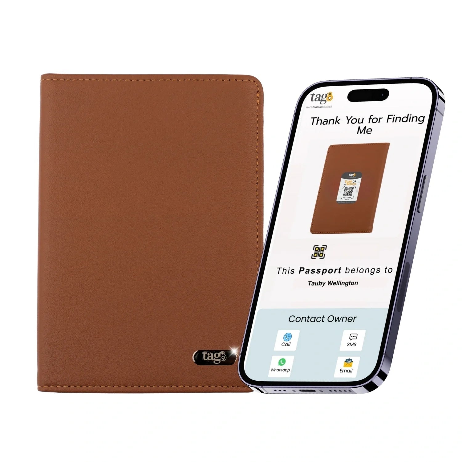 Genuine Leather Passport Case - NaimLeather