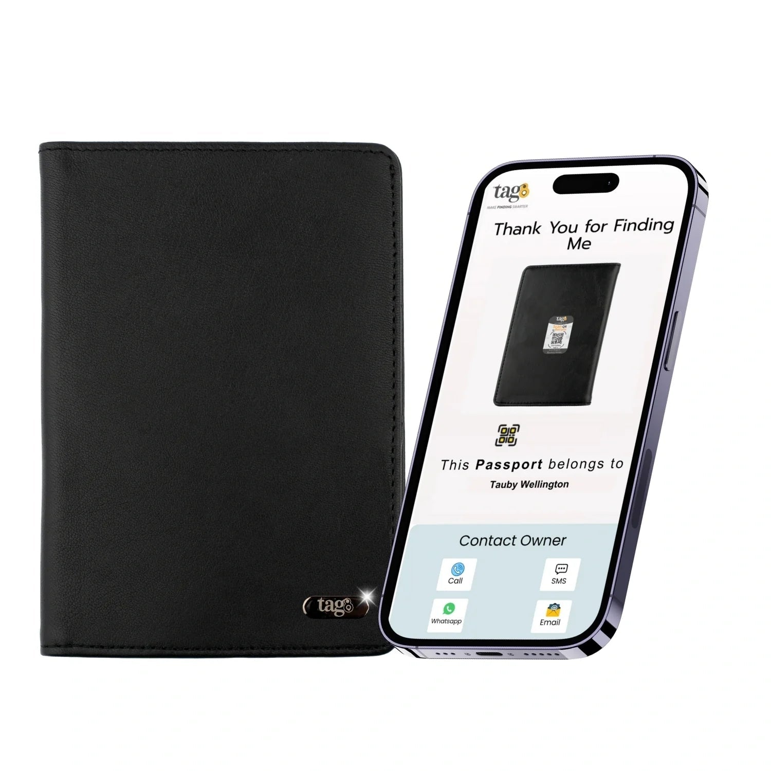 Genuine Leather Passport Case - NaimLeather