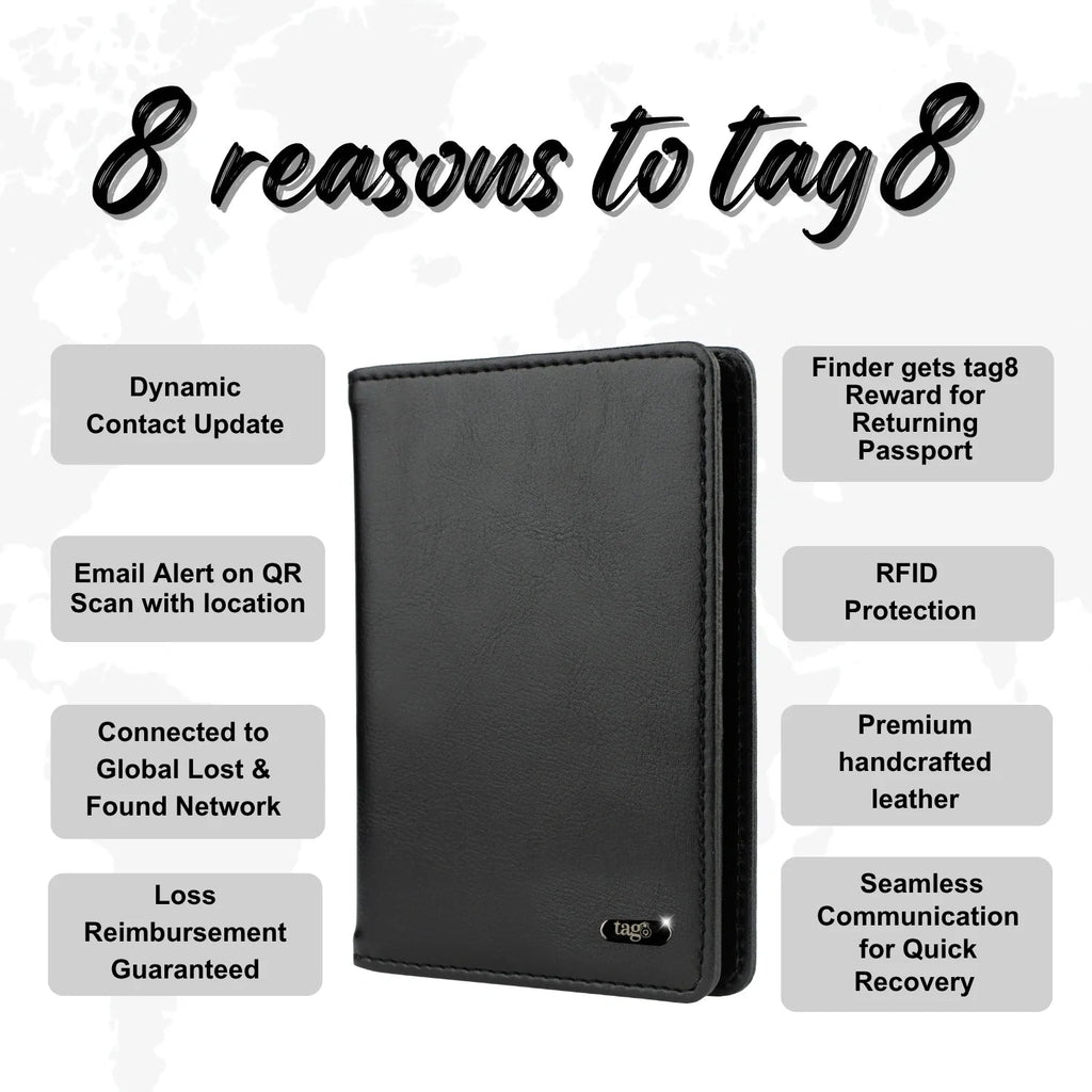 Genuine Leather Passport Case - NaimLeather