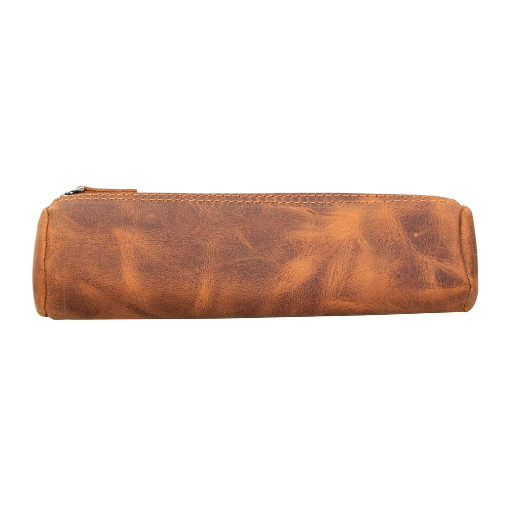 Handmade Genuine Cow Leather Pencil Case - NaimLeather