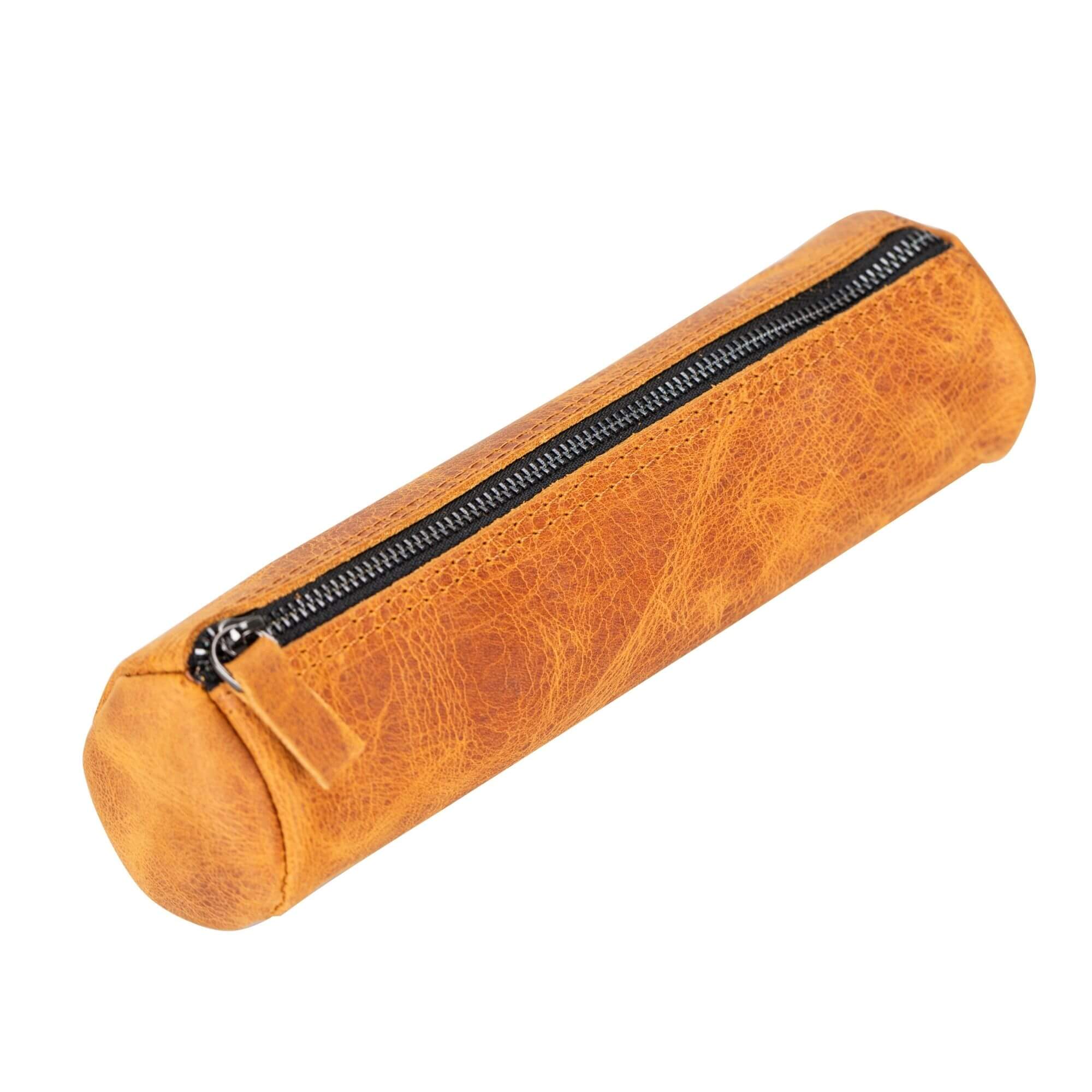 Handmade Genuine Cow Leather Pencil Case - NaimLeather