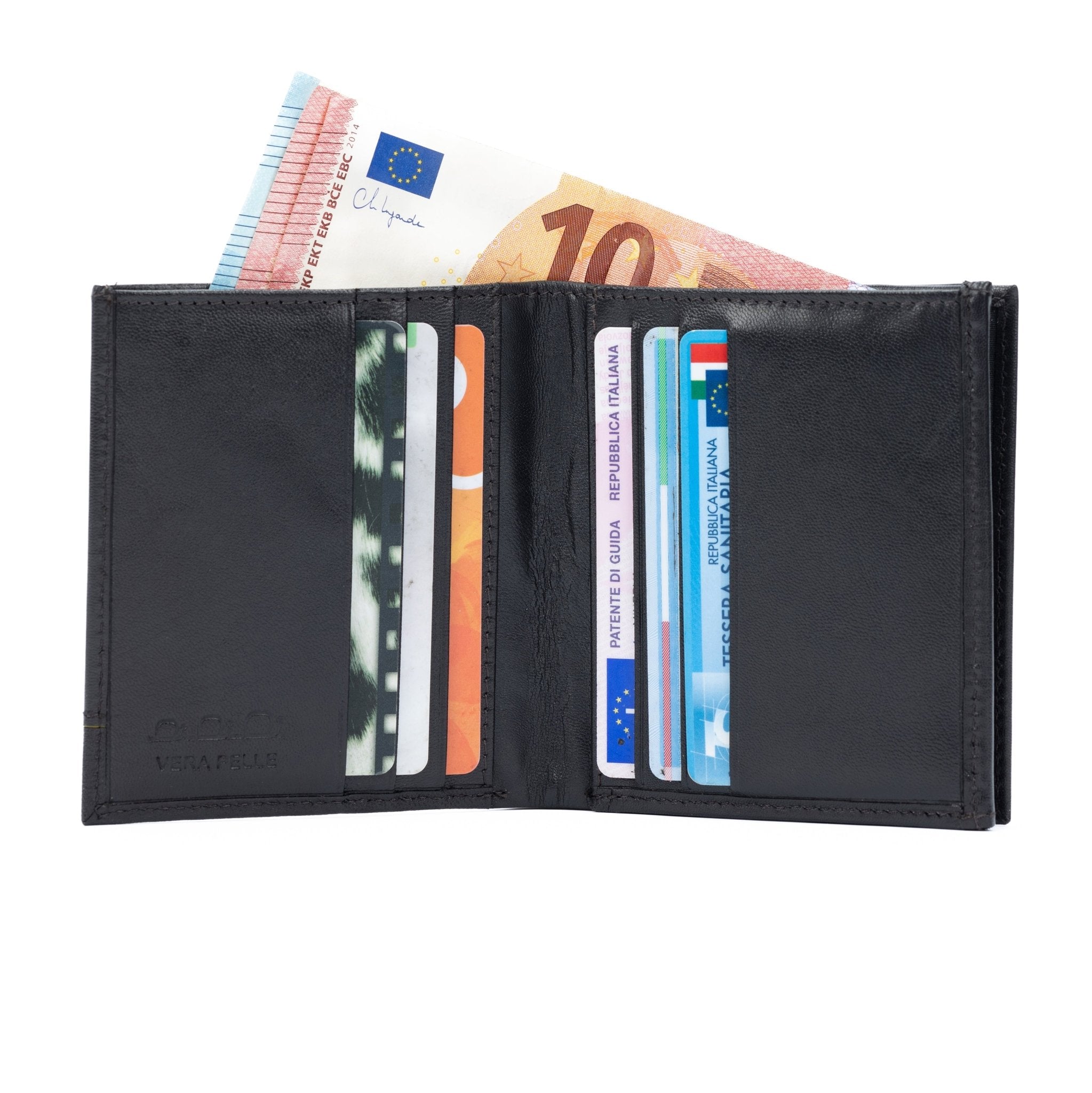 K11025BB | Men's Genuine Leather Wallet Col. Dark Brown - NaimLeather