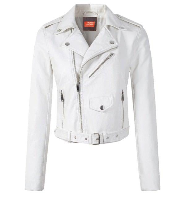 Katherine Women's Motorcycle Genuine Leather Jacket - NaimLeather