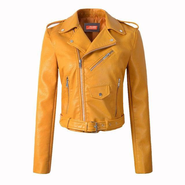 Katherine Women's Motorcycle Genuine Leather Jacket - NaimLeather