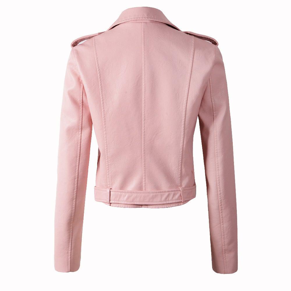 Katherine Women's Motorcycle Genuine Leather Jacket - NaimLeather