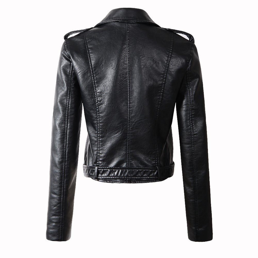 Katherine Women's Motorcycle Genuine Leather Jacket - NaimLeather