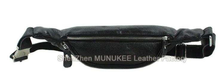 NNEOBA Genuine Leather Waist Bag - NaimLeather