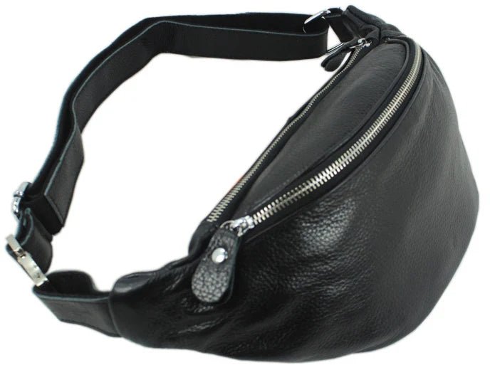 NNEOBA Genuine Leather Waist Bag - NaimLeather