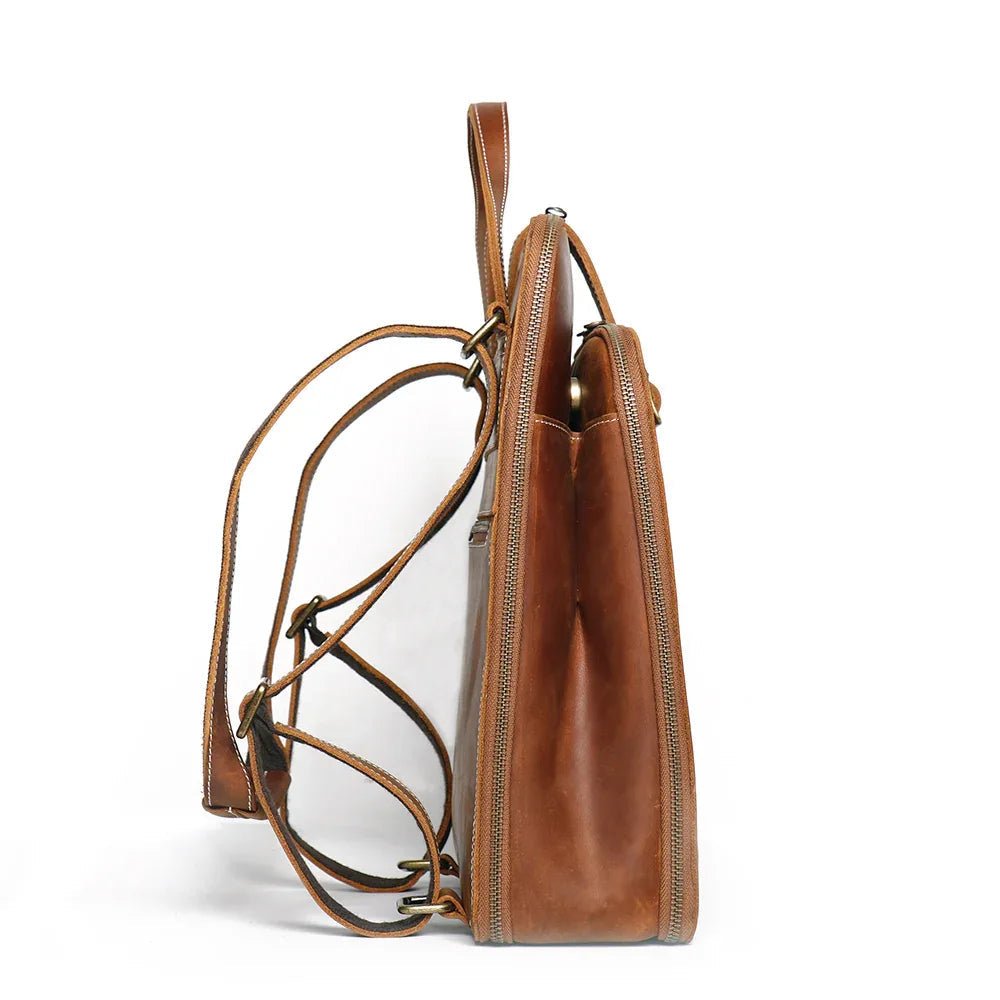 Sachi Leather Backpack | Small Women's Leather Backpack - NaimLeather