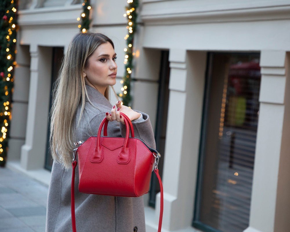 Salinas Genuine Leather Handbag for Women - Small - NaimLeather
