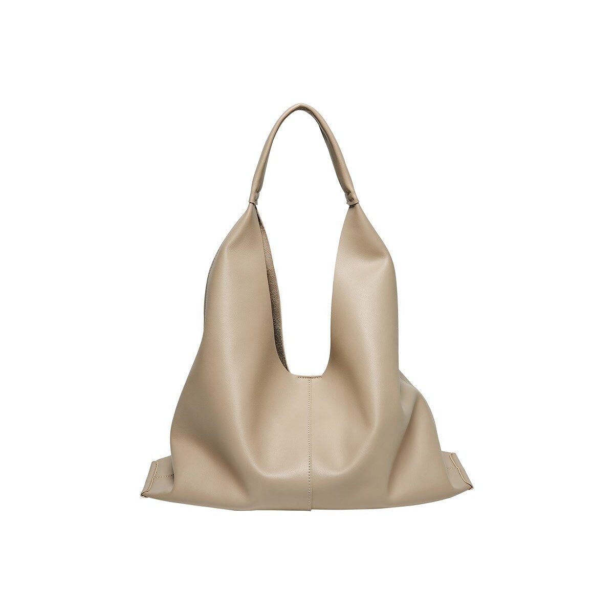 Soft Slouch Genuine Leather Oversized Tote Bag
