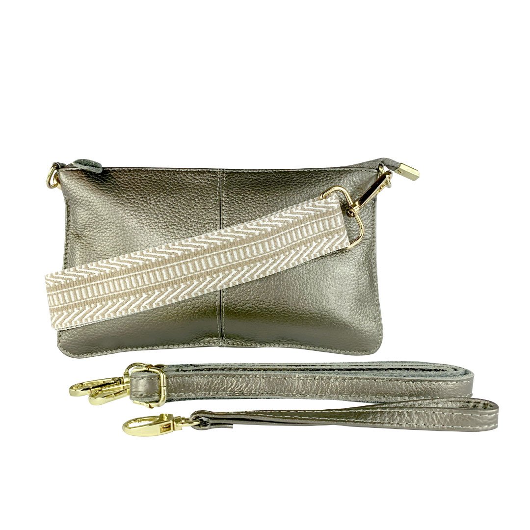 Tonya Genuine Leather Crossbody - NaimLeather