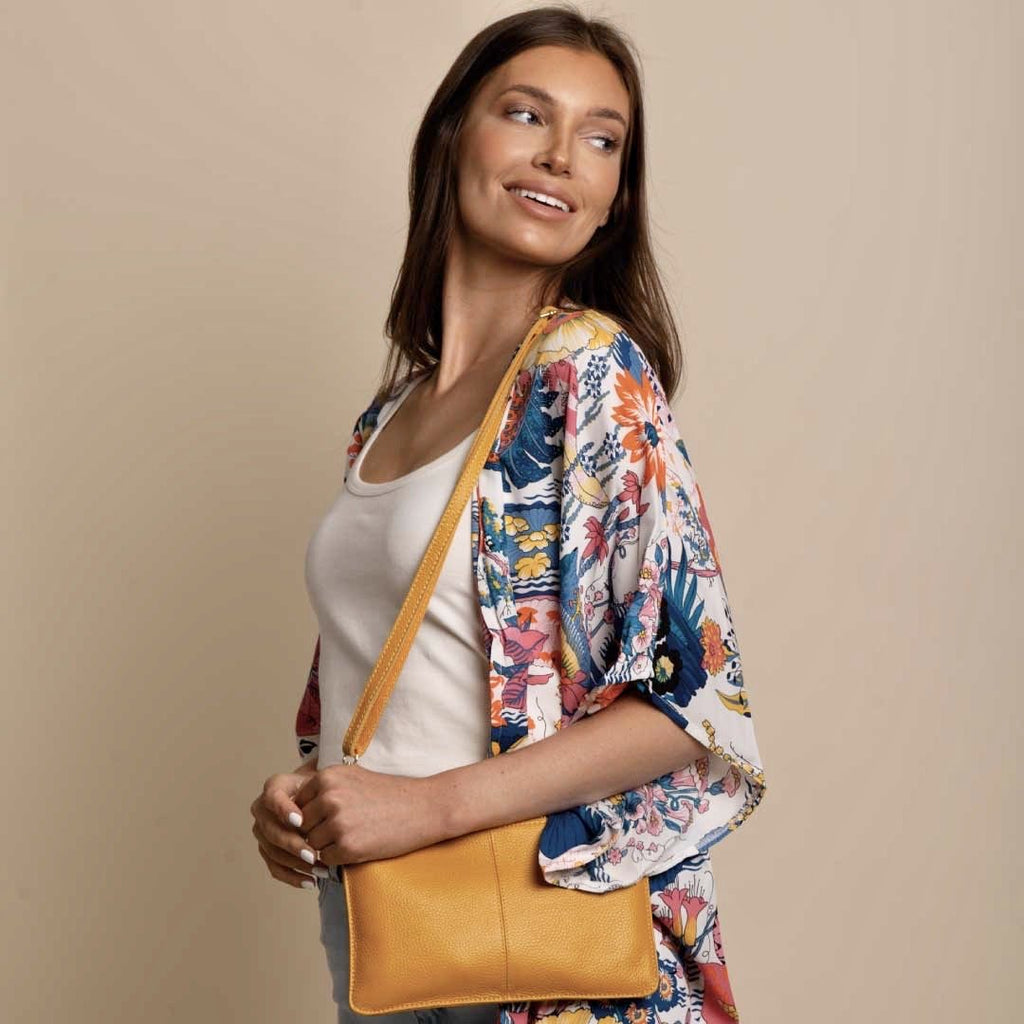 Tonya Genuine Leather Crossbody - NaimLeather